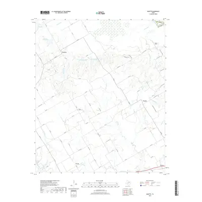 2019 Map of Bazette, 2019 Print