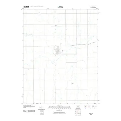 2009 Map of Bazine, 2009 Print