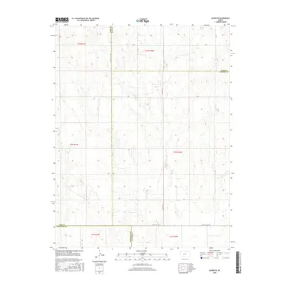 2015 Map of Bazine SE, 2015 Print