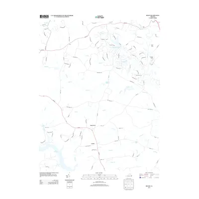2013 Map of Beach, 2013 Print