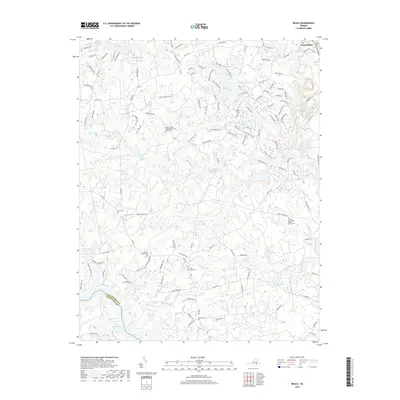 2019 Map of Beach, 2019 Print
