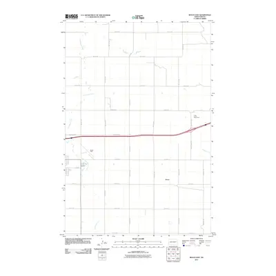 2011 Map of Beach East, 2011 Print