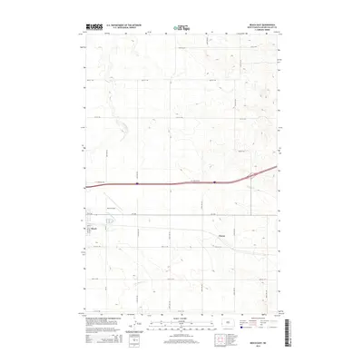 2014 Map of Beach East, 2014 Print
