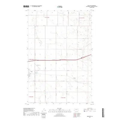 2019 Map of Beach East, 2019 Print