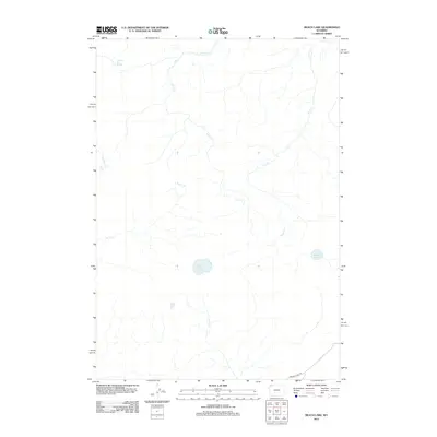 2012 Map of Beach Lake, 2012 Print