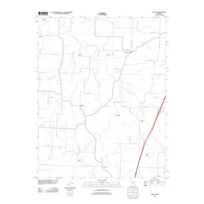 2011 Map of Beach, 2011 Print