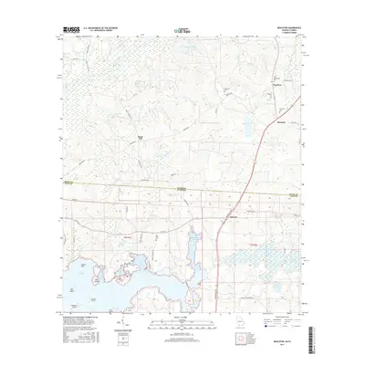 2017 Map of Beachton, 2017 Print