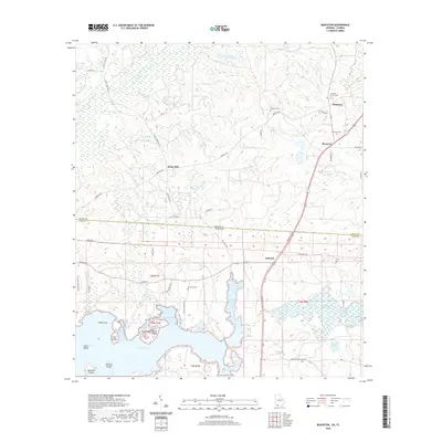 2020 Map of Beachton, 2020 Print
