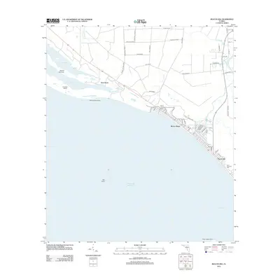 2012 Map of Beacon Hill, 2012 Print