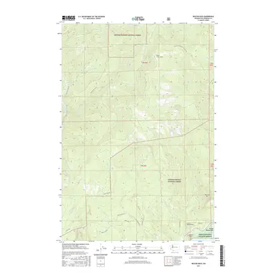 2017 Map of Beacon Rock, 2017 Print