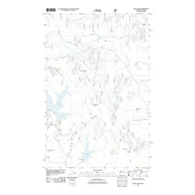 2011 Map of Bead Lake, 2011 Print