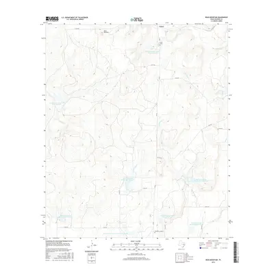 2016 Map of Bead Mountain, 2016 Print