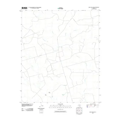 2010 Map of Beal Hollow, 2010 Print