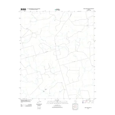 2012 Map of Beal Hollow, 2012 Print