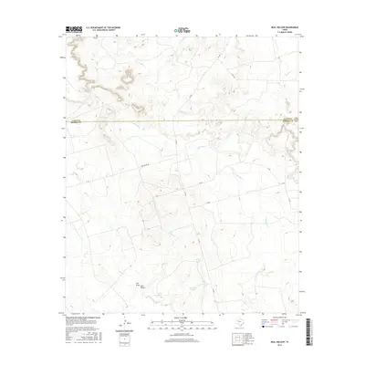 2016 Map of Beal Hollow, 2016 Print