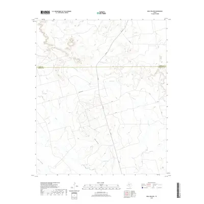 2019 Map of Beal Hollow, 2019 Print