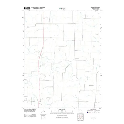 2011 Map of Beaman, 2011 Print