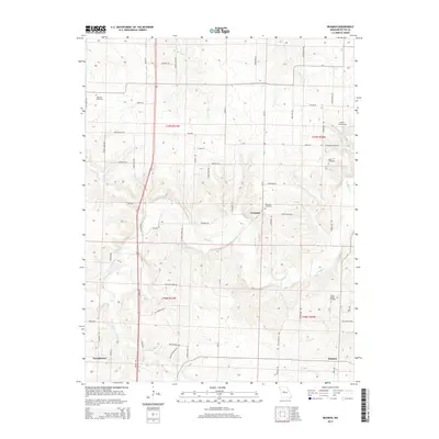 2014 Map of Beaman, 2014 Print