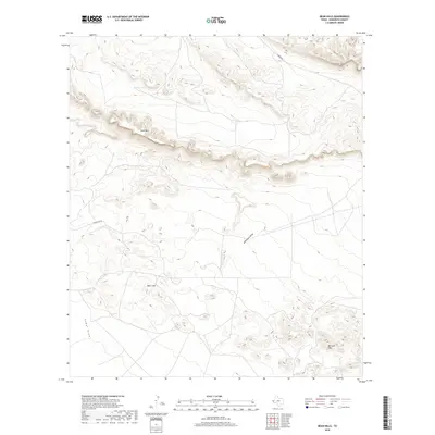 2019 Map of Bean Hills, 2019 Print