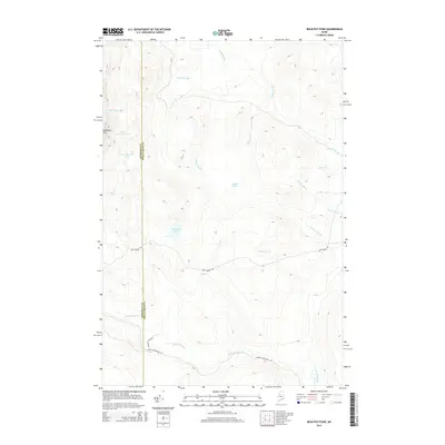 2014 Map of Bean Pot Pond, 2014 Print