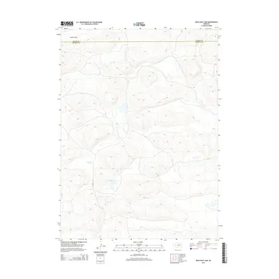 2014 Map of Bean Soup Lake, 2014 Print