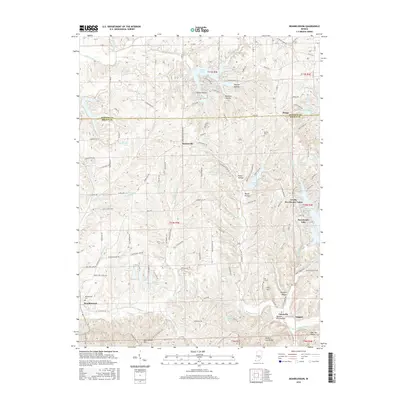 2016 Map of Beanblossom, 2016 Print