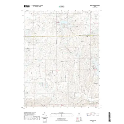 2019 Map of Beanblossom, 2019 Print