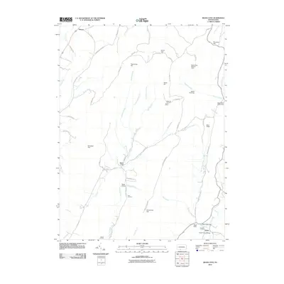 2010 Map of Beans Cove, 2010 Print
