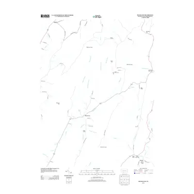2013 Map of Beans Cove, 2013 Print
