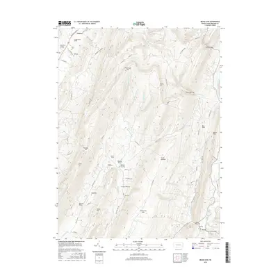 2016 Map of Beans Cove, 2016 Print