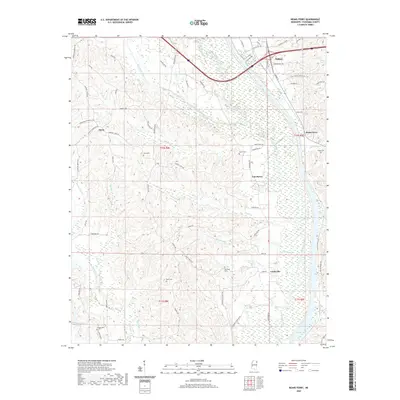 2020 Map of Beans Ferry, 2020 Print