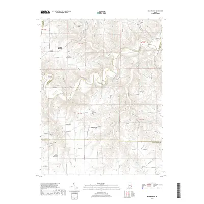 2019 Map of Bear Branch, 2019 Print
