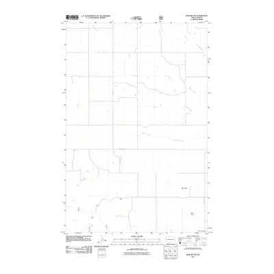 2011 Map of Bear Butte, 2011 Print