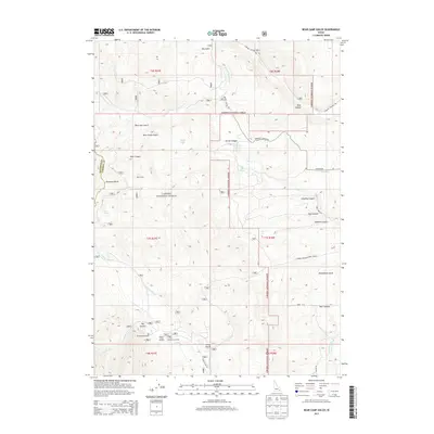 2013 Map of Bear Camp Gulch, 2013 Print
