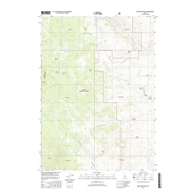 2017 Map of Bear Camp Gulch, 2017 Print