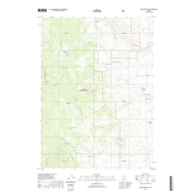 2020 Map of Bear Camp Gulch, 2020 Print