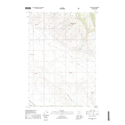 2020 Map of Bear Canyon, 2020 Print