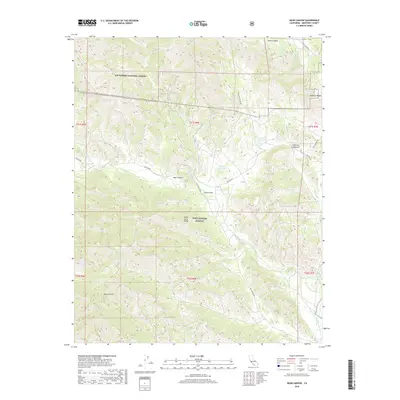 2018 Map of Bear Canyon, 2018 Print