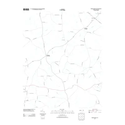 2013 Map of Bear Creek, 2013 Print