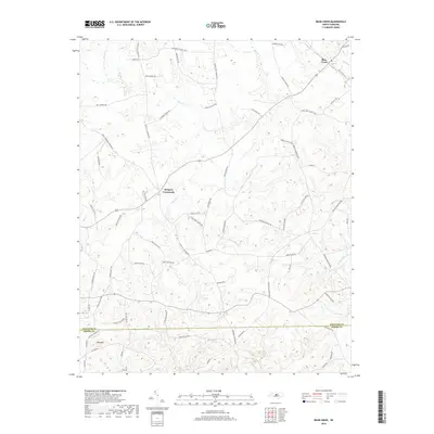 2019 Map of Bear Creek, 2019 Print