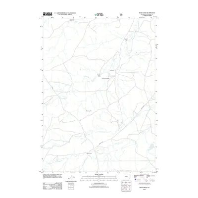 2012 Map of Bear Creek, 2012 Print