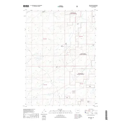 2018 Map of Bear Creek, 2018 Print