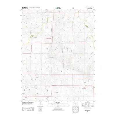 2013 Map of Bear Creek, 2013 Print