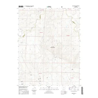 2016 Map of Bear Creek, 2016 Print
