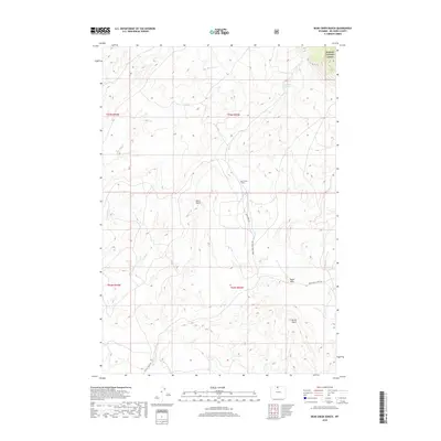 2018 Map of Bear Creek Ranch, 2018 Print