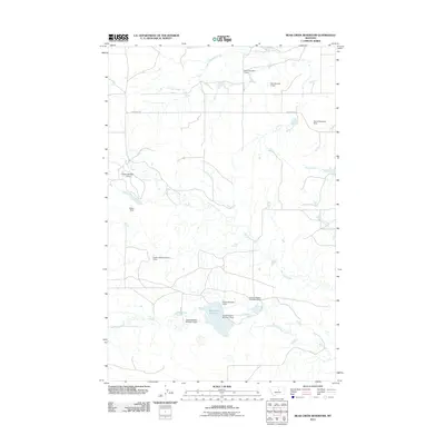 2011 Map of Bear Creek Reservoir, 2011 Print