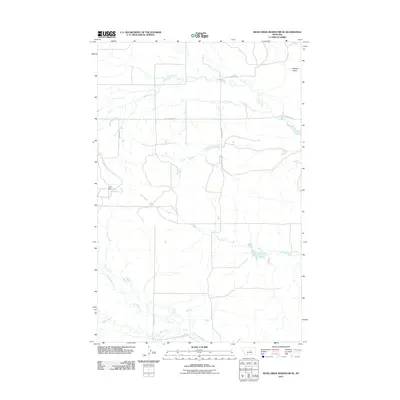 2011 Map of Bear Creek Reservoir SE, 2011 Print