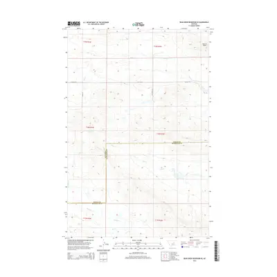2014 Map of Bear Creek Reservoir SE, 2014 Print