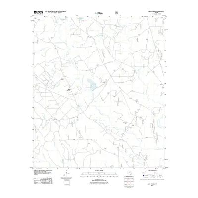 2010 Map of Bear Creek, 2010 Print