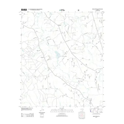 2013 Map of Bear Creek, 2013 Print